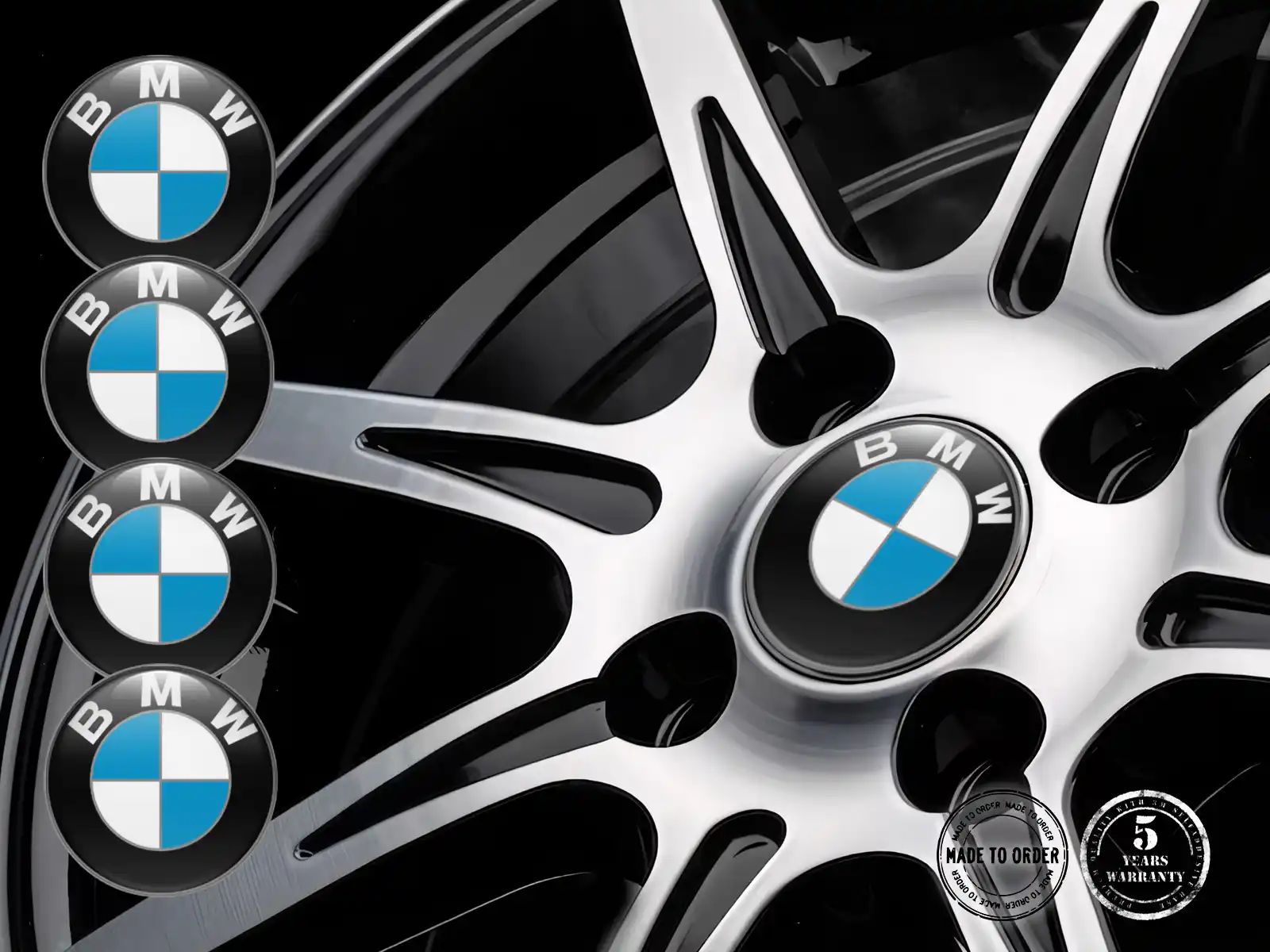 BMW Adesivi su Cerchi Label Gravitational Cascade